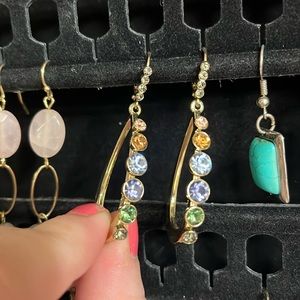 Baublebar rainbow drop earrings